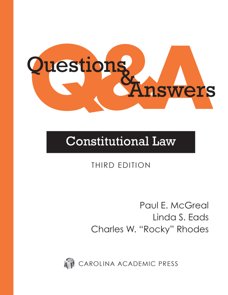 image of Q&A Constitional Law study guide