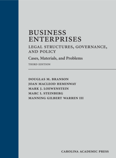 Cap Business Enterprises Legal Structures Governance