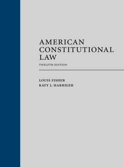 American Constitutional Law, Twelfth Edition