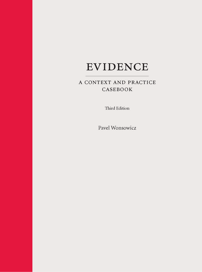 Evidence, Third Edition