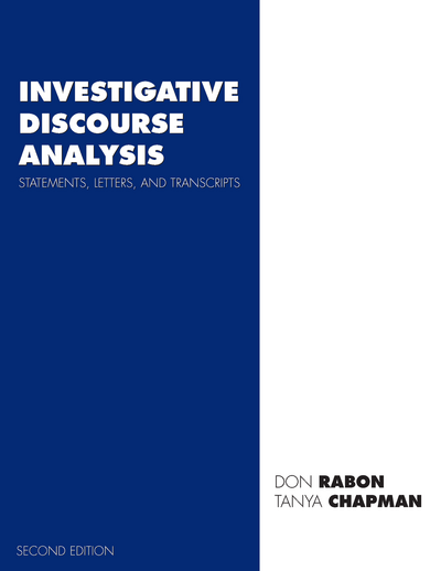 Investigative Discourse Analysis, Second Edition