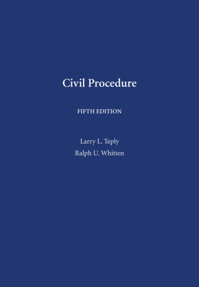 Civil Procedure, Fifth Edition