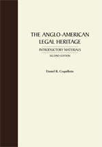 The Anglo-American Legal Heritage: Introductory Materials, Second Edition cover