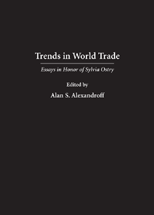 Trends in World Trade: Essays in Honor of Sylvia Ostry cover