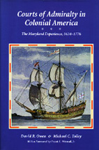 Courts of Admiralty in Colonial America: The Maryland Experience, 1634-1776 cover
