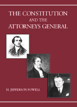 The Constitution and the Attorneys General cover