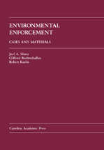 Environmental Enforcement: Cases and Materials cover