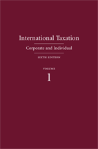 International Taxation: Corporate and Individual, Sixth Edition cover