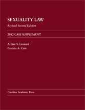 Sexuality Law, Second Edition, 2012 Supplement cover