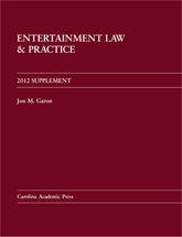 Entertainment Law and Practice 2012 Supplement cover