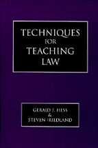 Techniques for Teaching Law cover
