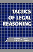 Tactics of Legal Reasoning cover