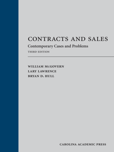 Contracts and Sales, Third Edition