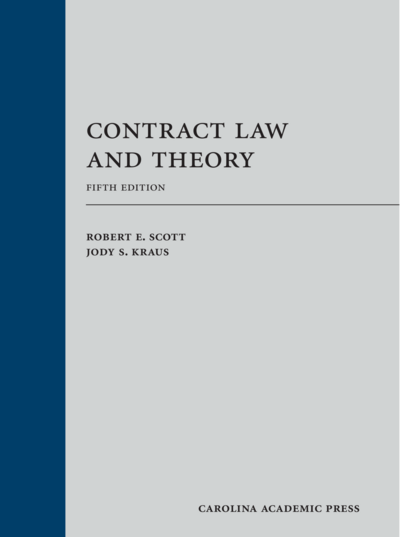 Contract Law and Theory (Paperback), Fifth Edition cover