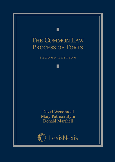 The Common Law Process of Torts, Second Edition cover