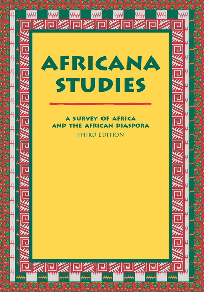 Africana Studies: A Survey of Africa and the African Diaspora, Third Edition cover