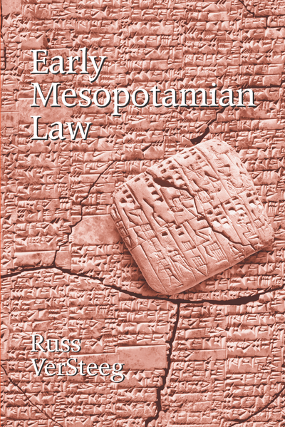 Early Mesopotamian Law cover