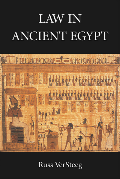 Law in Ancient Egypt cover