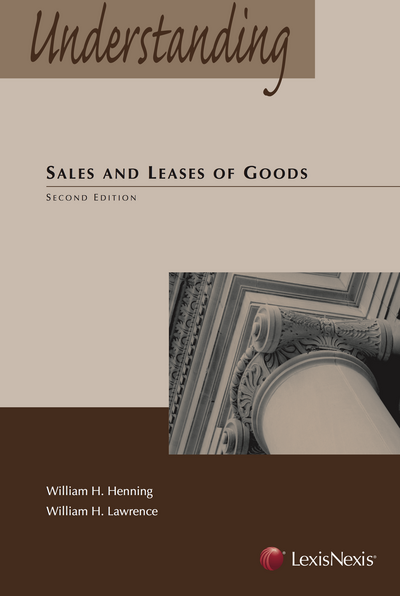 Understanding Sales and Leases of Goods, Second Edition cover