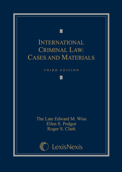 International Criminal Law, Third Edition cover