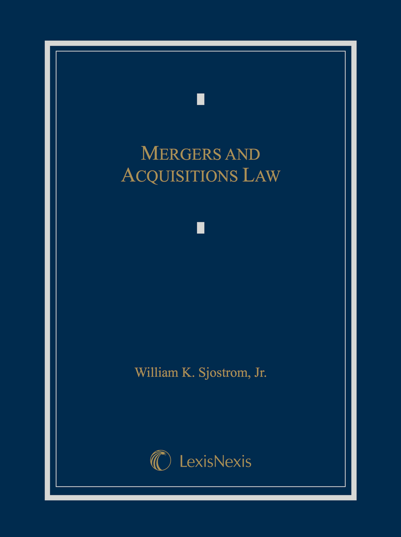 CAP Mergers And Acquisitions Law 9781422483299 Authors William   9781422483299@2x 