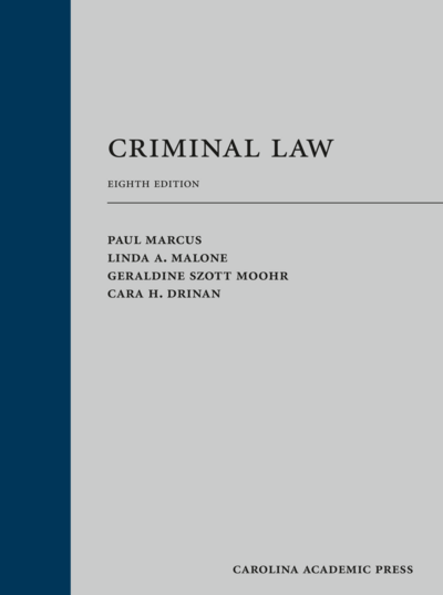 Criminal Law, Eighth Edition cover