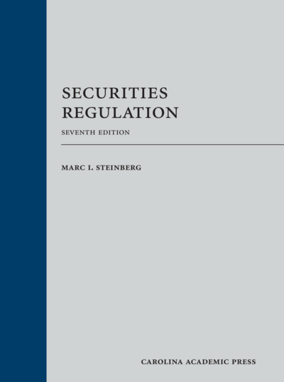 Securities Regulation, Seventh Edition cover