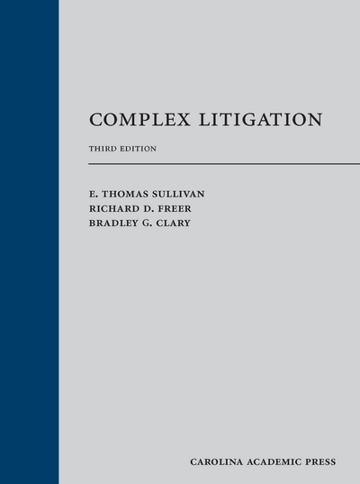 Complex Litigation, Third Edition cover