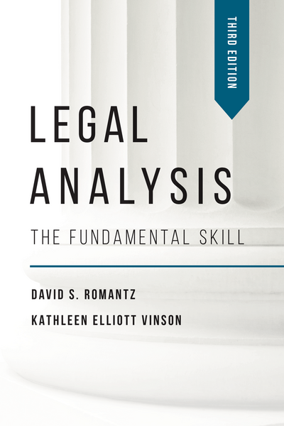 Legal Analysis, Third Edition