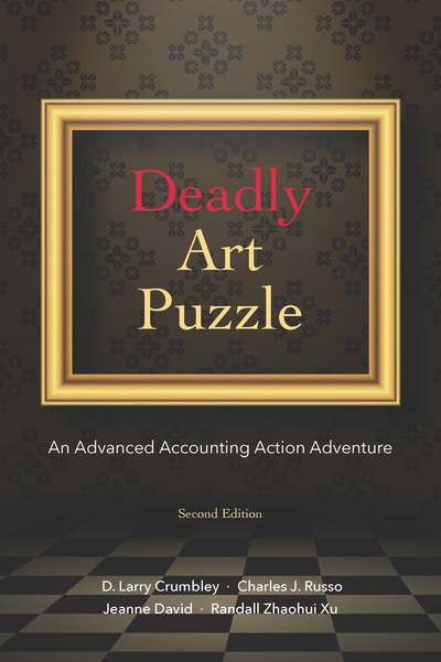 Deadly Art Puzzle: An Advanced Accounting Action Adventure, Second Edition cover