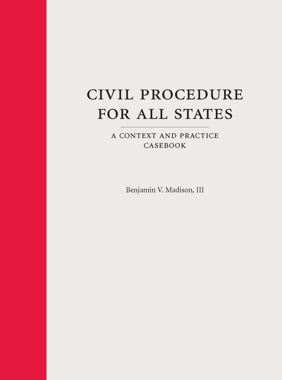 Civil Procedure for All States (Paperback)
