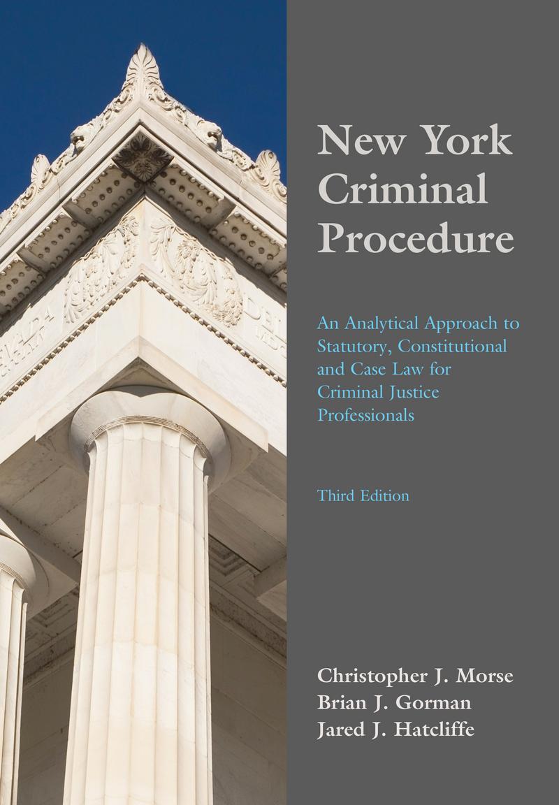 CAP - New York Criminal Procedure: An Analytical Approach To Statutory ...