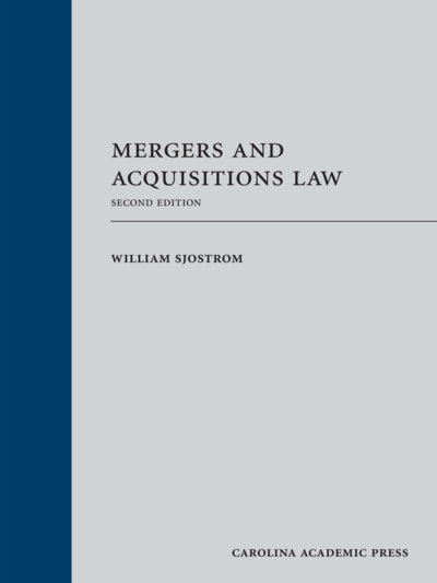 Mergers and Acquisitions Law, Second Edition cover