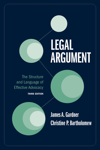 Legal Argument, Third Edition
