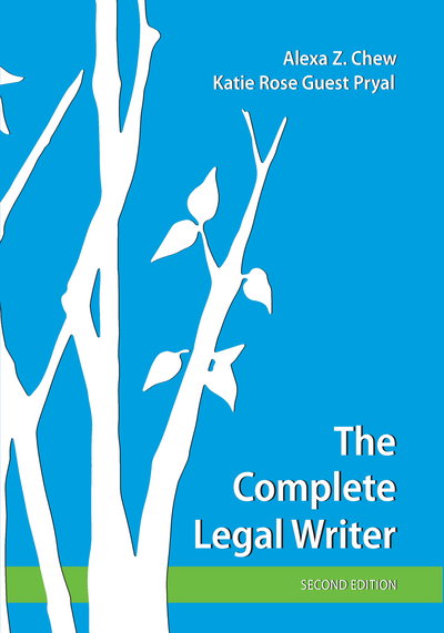 The Complete Legal Writer, Second Edition cover