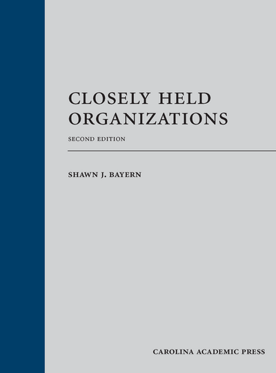 Closely Held Organizations, Second Edition cover