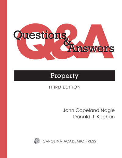 Questions & Answers: Property, Third Edition