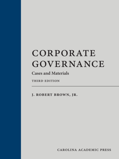 Corporate Governance, Third Edition