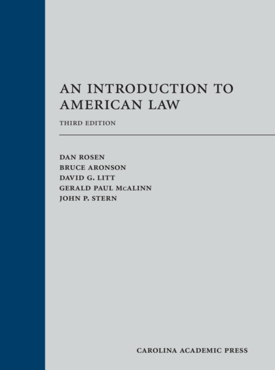 An Introduction to American Law (Paperback), Third Edition