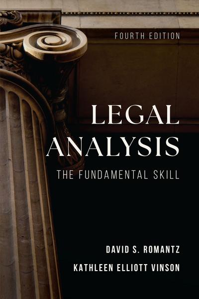 Legal Analysis, Fourth Edition