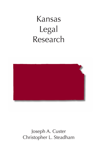 Kansas Legal Research cover