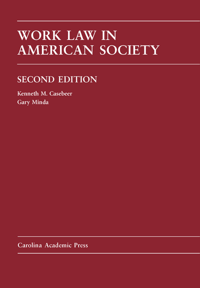 Work Law in American Society, Second Edition cover