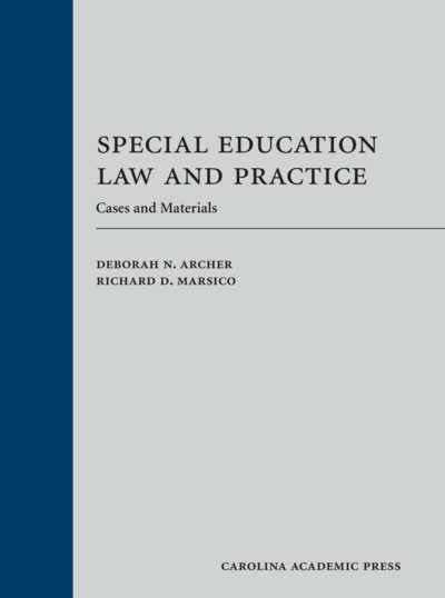 Special Education Law and Practice: Cases and Materials cover