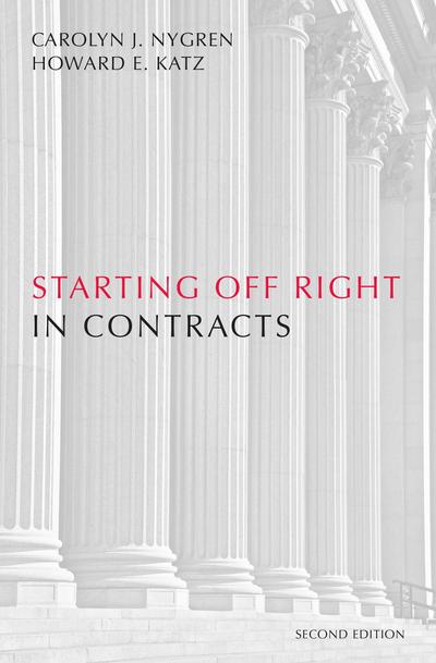 Starting Off Right in Contracts, Second Edition cover