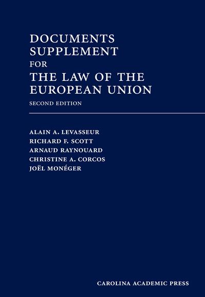 Documents Supplement for The Law of the European Union, Second Edition cover