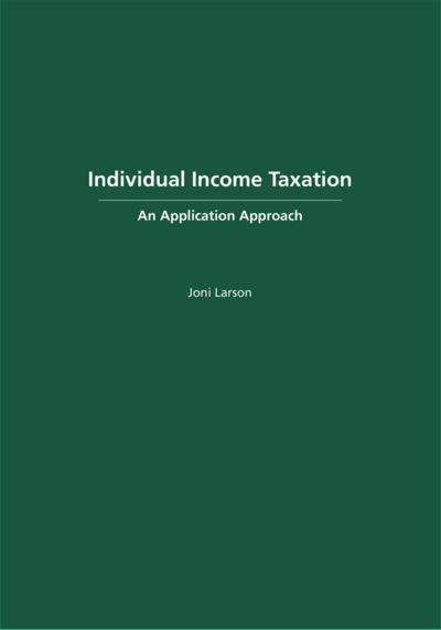 Individual Income Taxation: An Application Approach cover