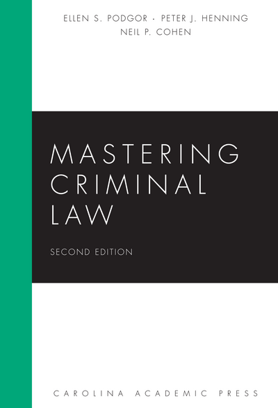 Mastering Criminal Law, Second Edition