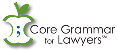 Core Grammar for Lawyers