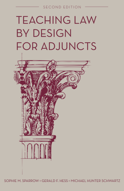Teaching Law by Design for Adjuncts, Second Edition cover