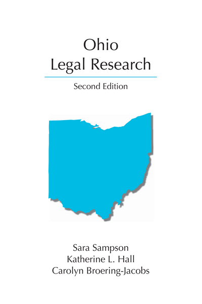 Ohio Legal Research, Second Edition